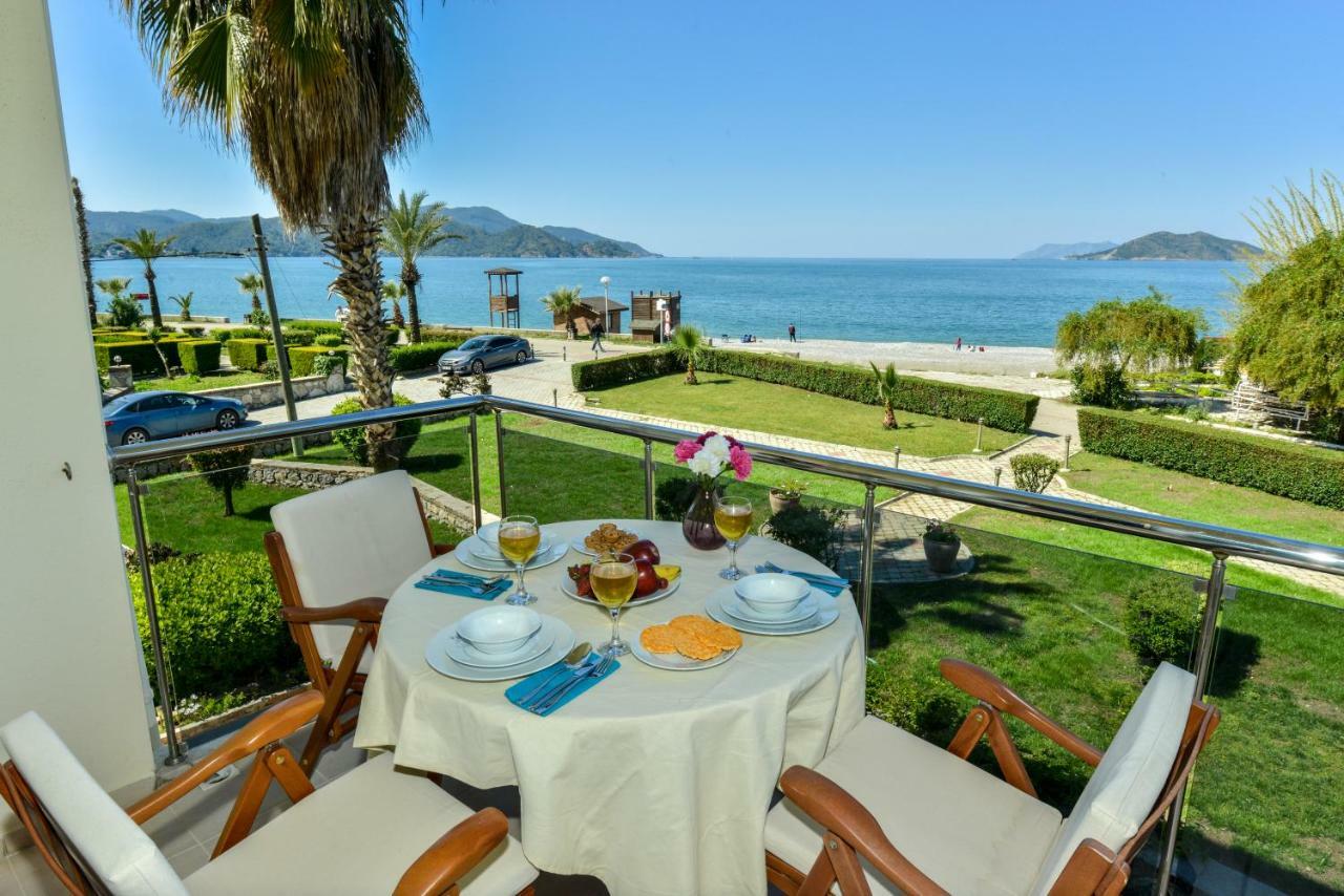Saros Apartments Calis Beach Fethiye Exterior foto